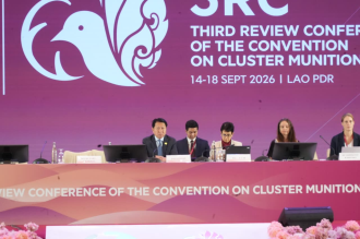 Laos Highlights Mine Action Leadership on Day Four of CCM Review Conference